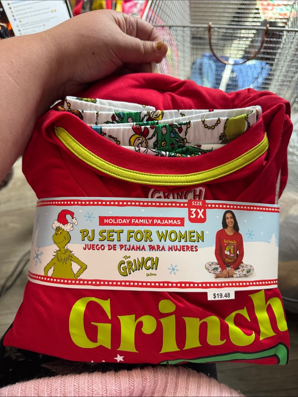 The Grinch Ladies' Sleepwear set